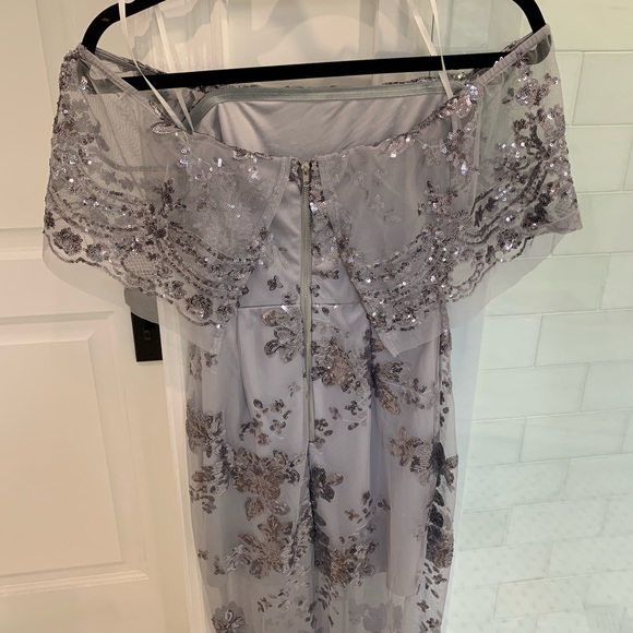 Full Length Off Shoulder Dress - Picture 3 of 9